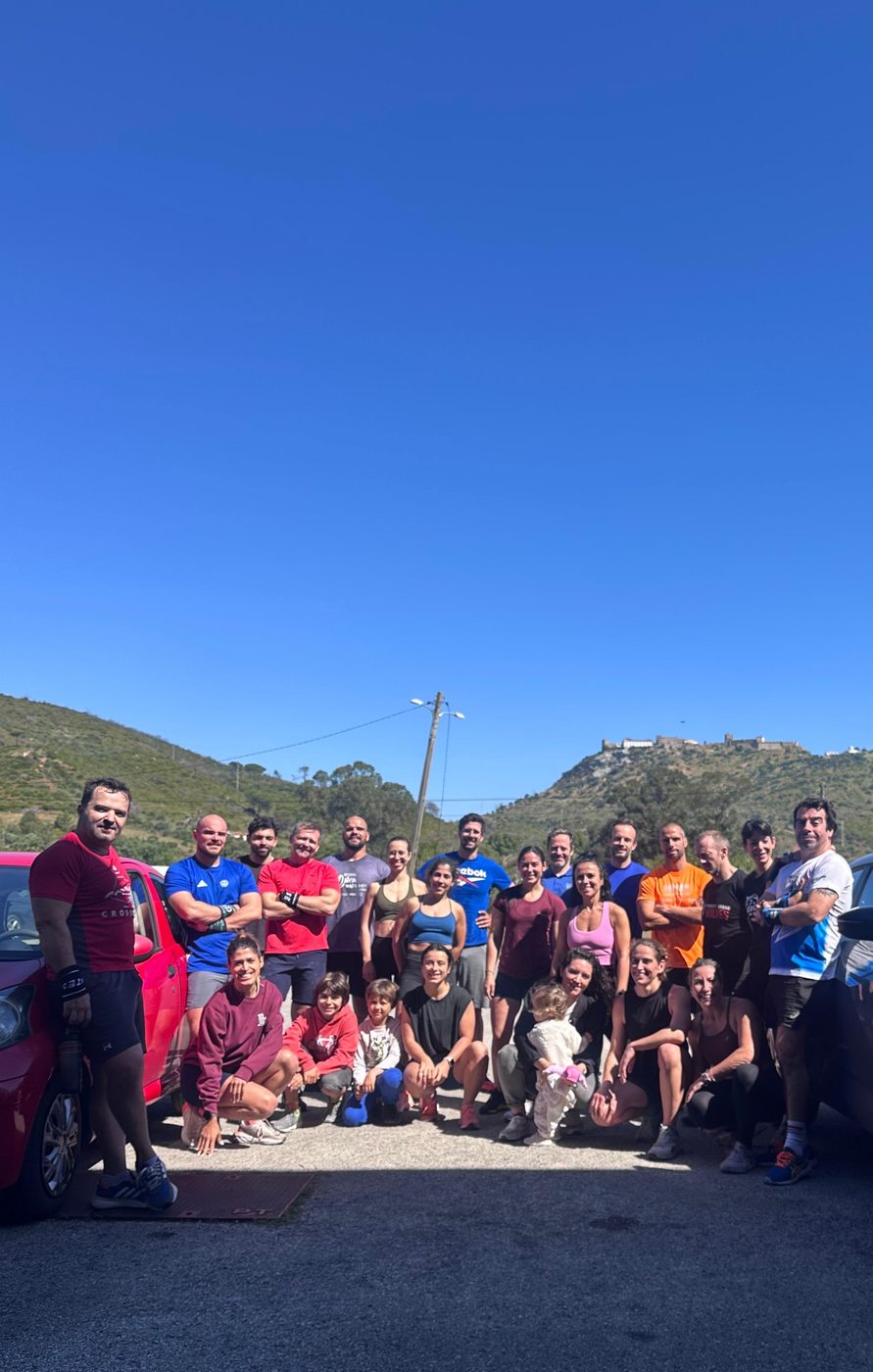 Comunidade Cross Sado junto ao Castelo de Palmela